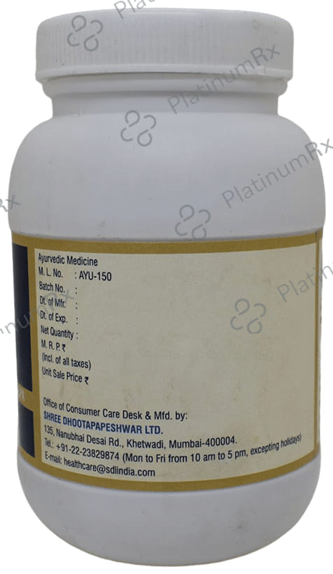 Dhootapapeshwar Kumarkalyan Rasa Premium Quality Suvarnakalpa Tablet