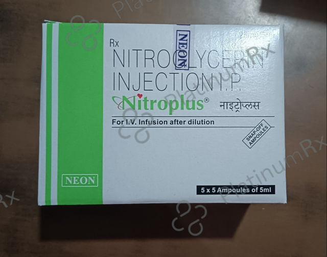 Nitroplus 5mg Injection 5ml
