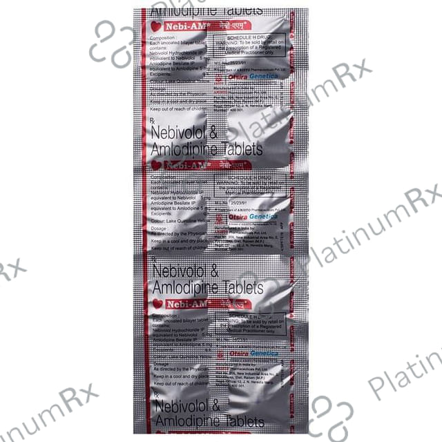 Nebi AM 5/5mg Tablet 10s