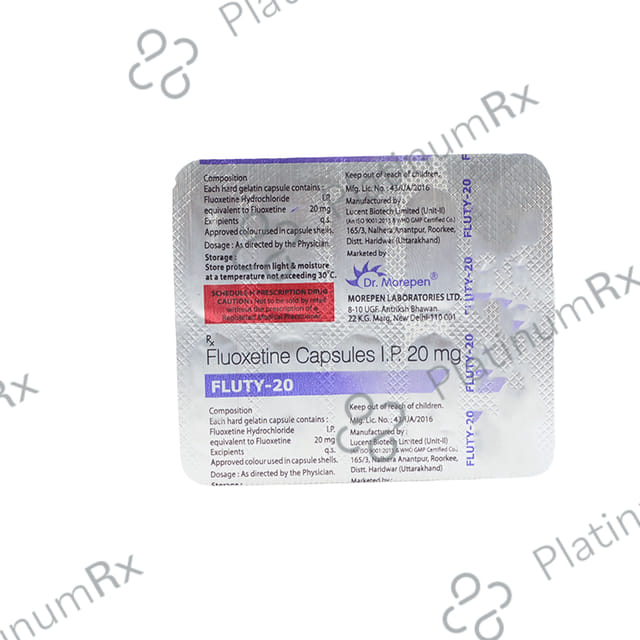 Fluty 20mg Capsule 10s
