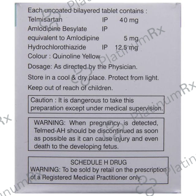 Telmed AH 5/12.5/40mg Tablet 10s