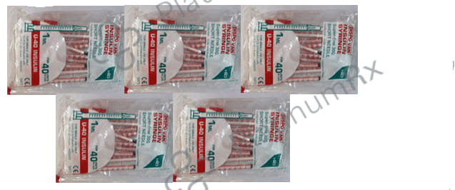 Dispovan U-40 Insulin Syringe Unitpack 10 syringes