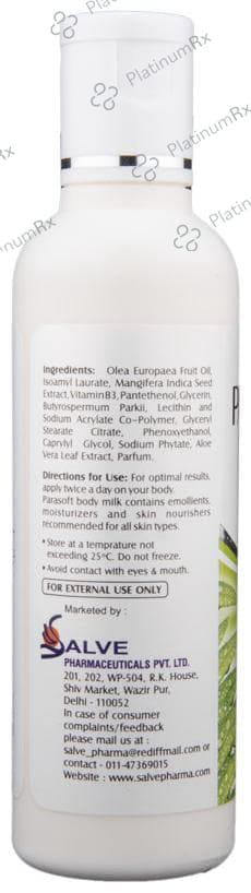 Parasoft Body Milk Lotion 200ml