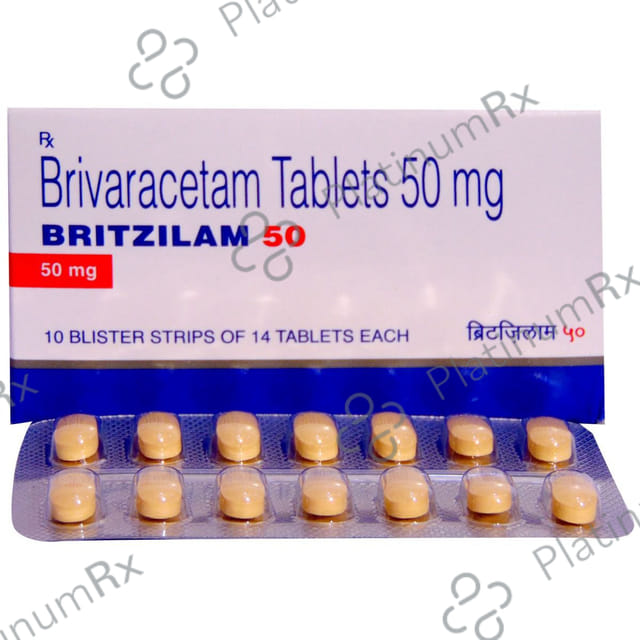 Britzilam 50mg Tablet 14s