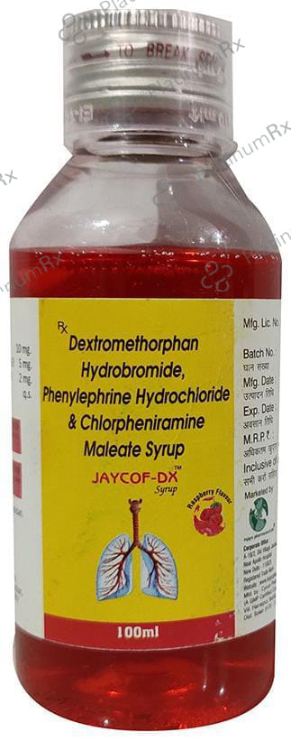 Jaycof-DX Syrup Raspberry