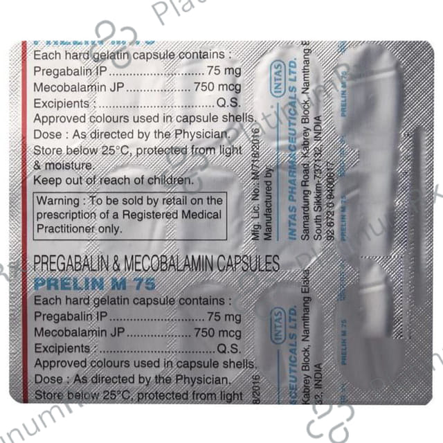 Prelin M 75 Capsule