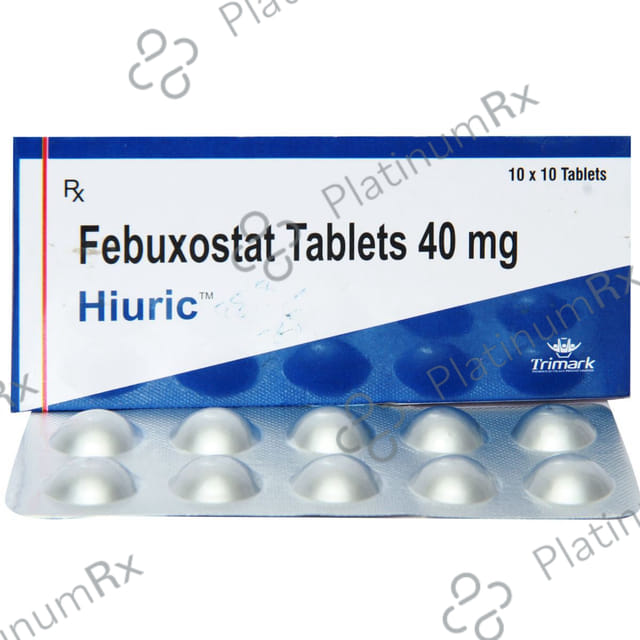 Hiuric 40mg Tablet 10s