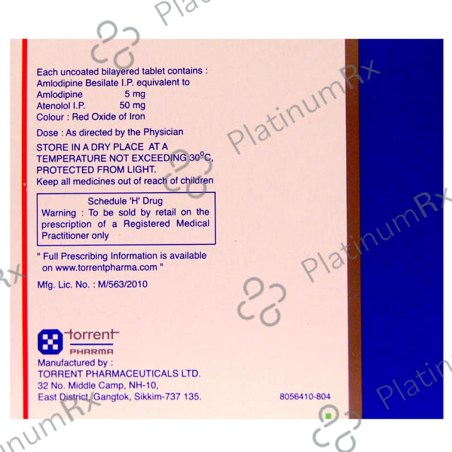 Betacard AM 5/25mg Tablet 10s