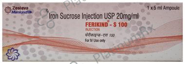 Ferikind S 100mg Injection 5ml