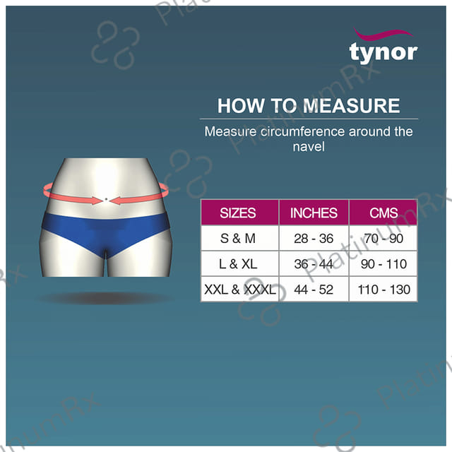 Tynor A 30 Lace Pull L.S. Belt L-XL Grey