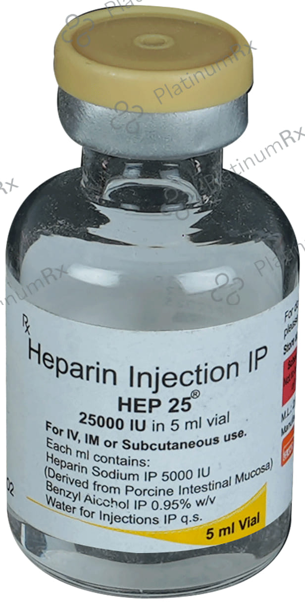 Hep 25000IU Injection 5ml