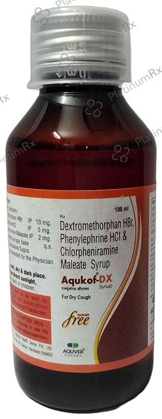 Aqukof-DX Syrup Sugar Free