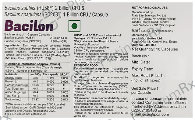Bacilon 3B Capsule 10s
