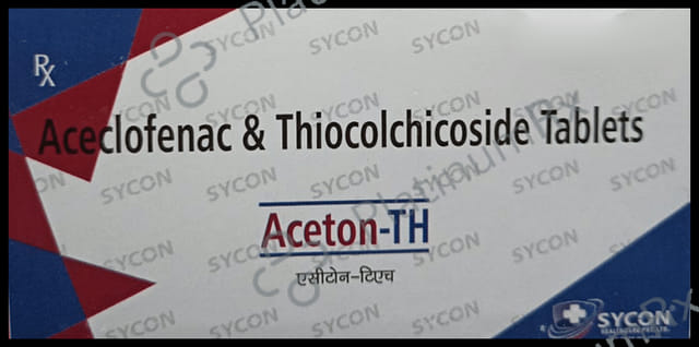 Aceton TH 100/4mg Tablet 10s Sycon Healthcare Pvt. Ltd.