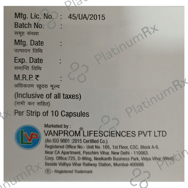 Safertine 100mg Capsule
