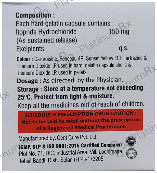 Itoneed OD 150mg Capsule SR 10s