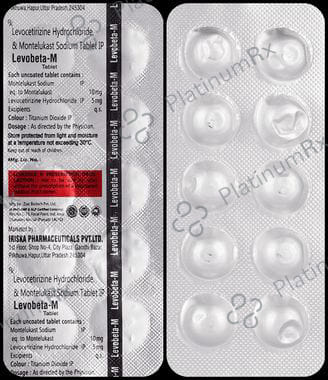 Levobeta M 5mg/10mg Tablet