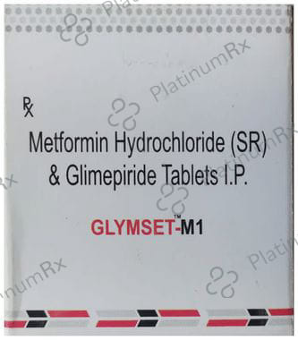 Glymset M1/500mg Tablet SR 10s