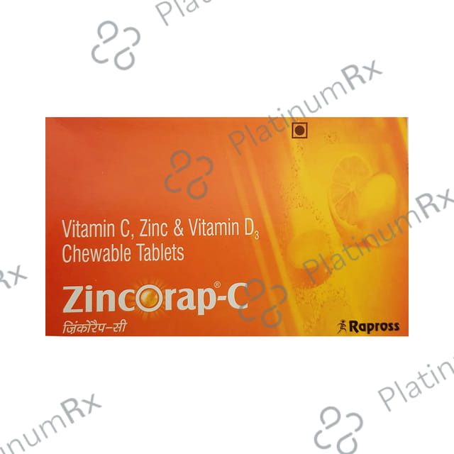 Zincorap C Chewable Tablet 15s