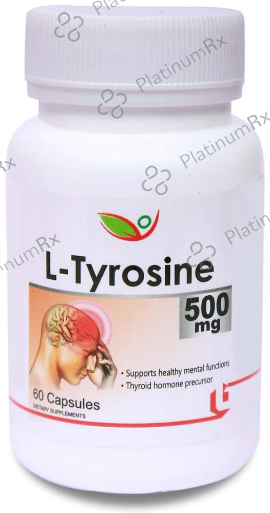 Biotrex L-Tyrosine 500mg Capsule