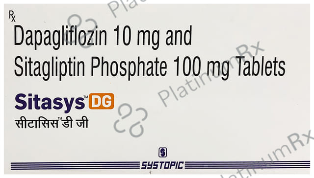 Sitasys DG 10/100mg Tablet