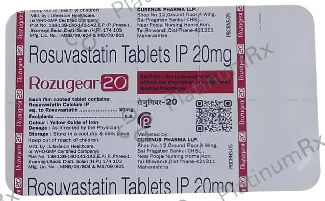 Rozugear 20 Tablet