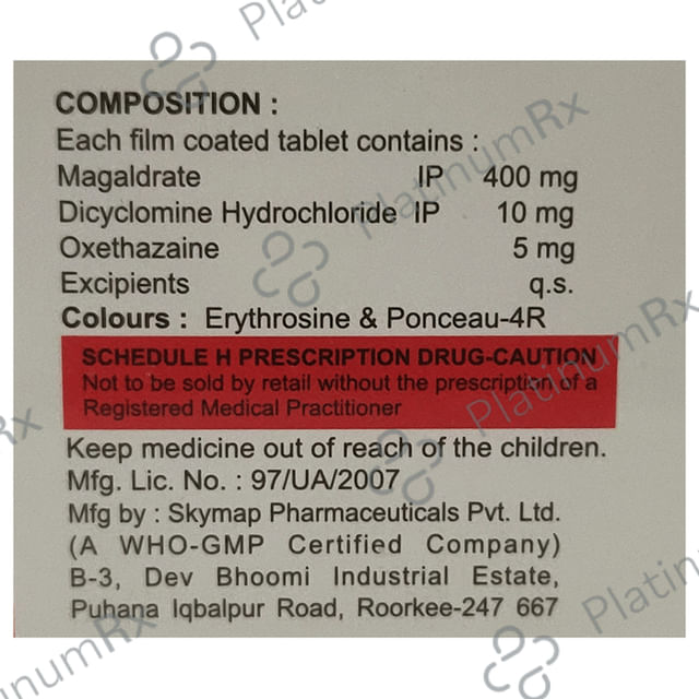 Speucid 10/400/5mg Tablet 10s