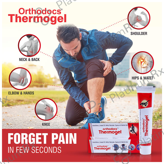 Orthodocs Thermogel for Muscle, Joint & Knee Pain (30gm Each)