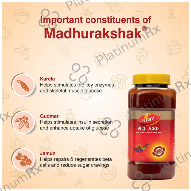 Dabur Madhu Rakshak - Manages Blood Sugar Levels 250 gm