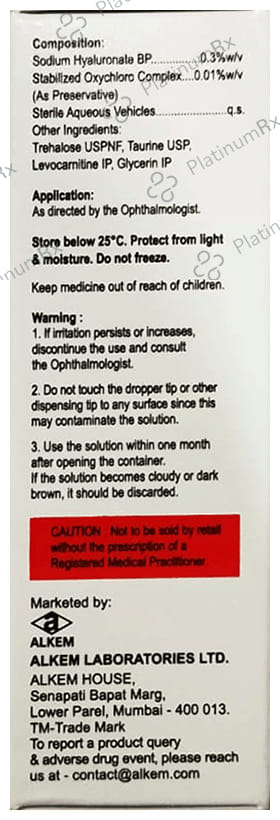 Hysodew Liquigel Eye Drops 10ml