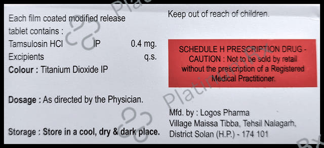 Tamzer 0.4 Tablet MR 10s