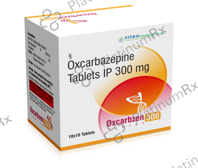 Oxcarbzen 300mg Tablet 10s
