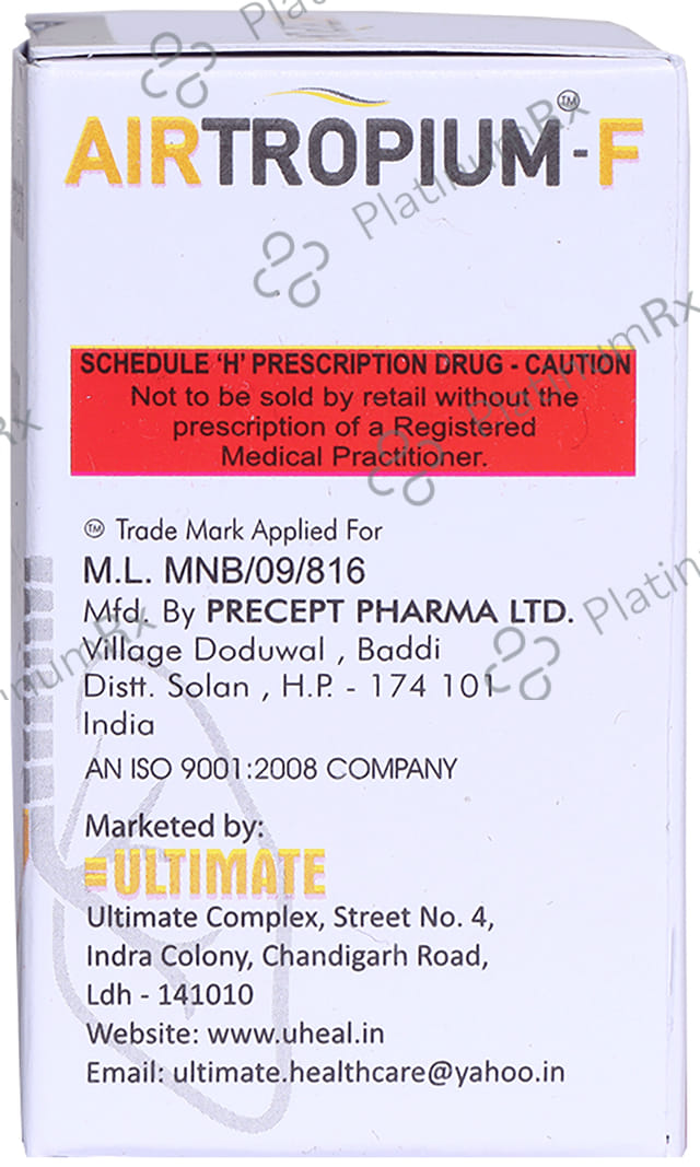 Airtropium F 12/18mcg Capsule 10s