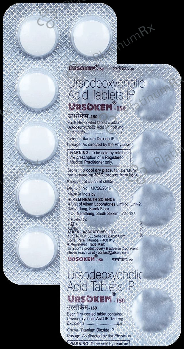 Ursokem 150mg Tablet 10s