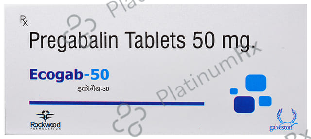 Ecogab 50mg Tablet 10s