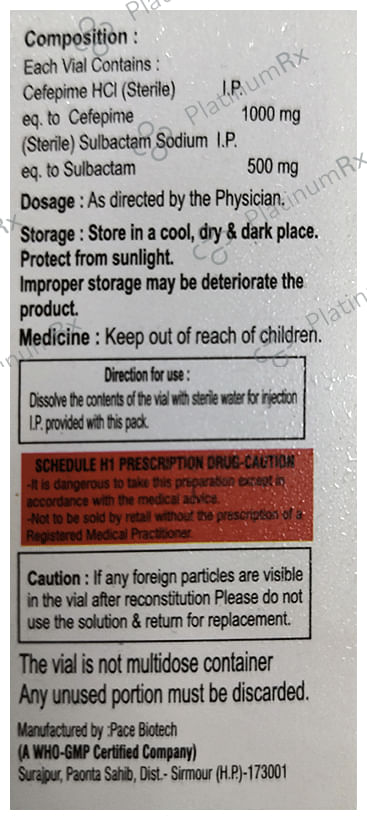 Bactipime 1.5 Injection