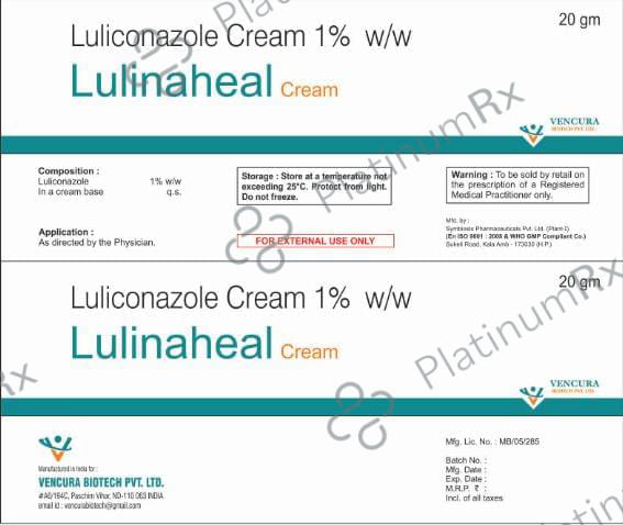Lulinaheal Cream 20gm