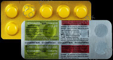 Cinadil 75mg Tablet SR 10s