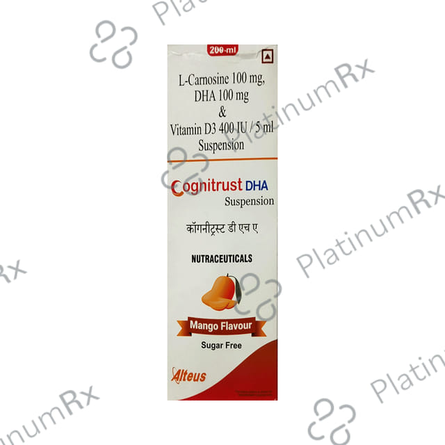 Cognitrust DHA Mango Sugar Free 200ml