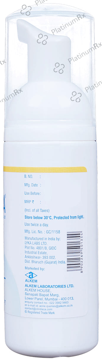 Clindac A Foaming Face Wash 50ml