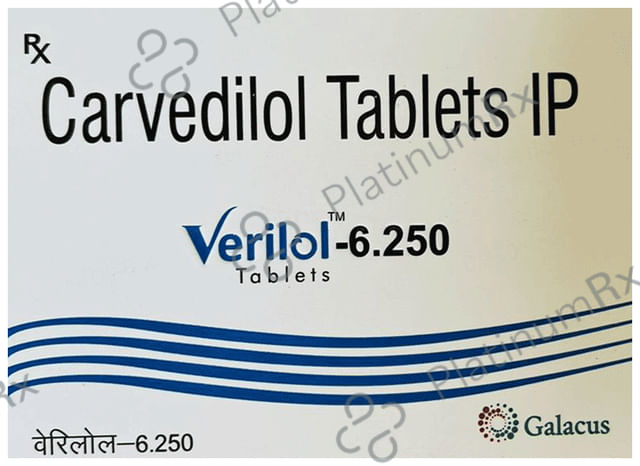 Verilol 6.25mg Tablet 10s