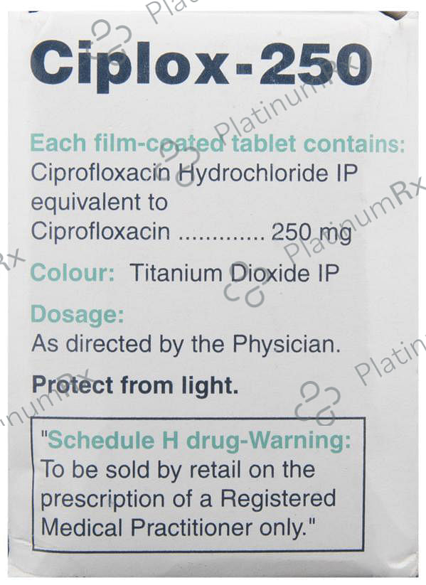 Ciplox 250mg Tablet 10s