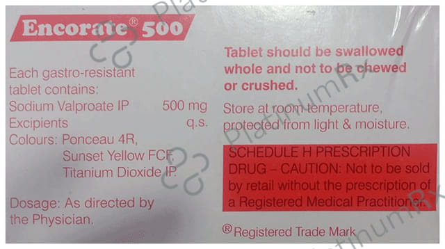 Encorate 500mg Tablet 10s