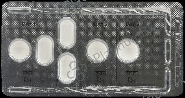 Larinate 200/25/500mg Kit Tablet 6s