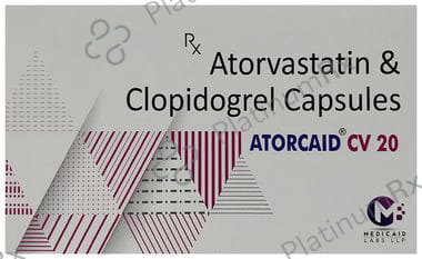 Atorcaid CV 20/75mg Capsule 10s