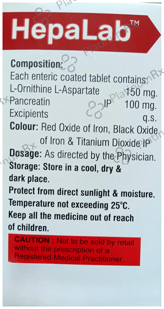 Hepalab 150/100mg Tablet 10s