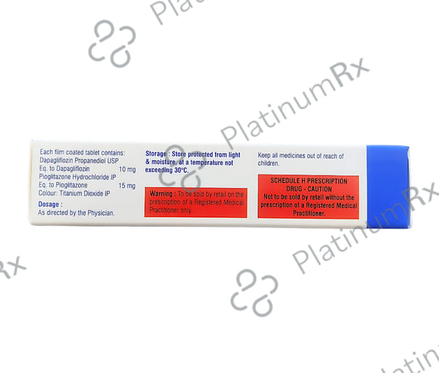 Glidapa Pio 10/15mg Tablet 15s