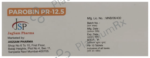 Parobin 12.5mg Tablet 10s