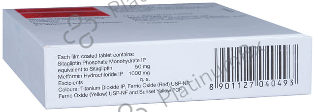 Istamet 50/1000mg Tablet 15s