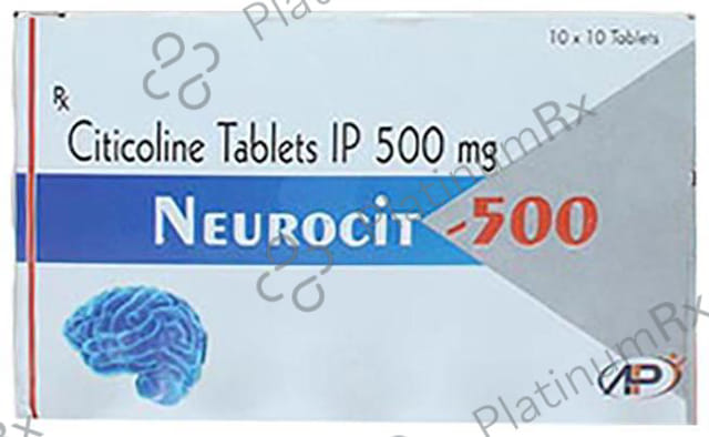 Neurocit 500mg Tablet 10s